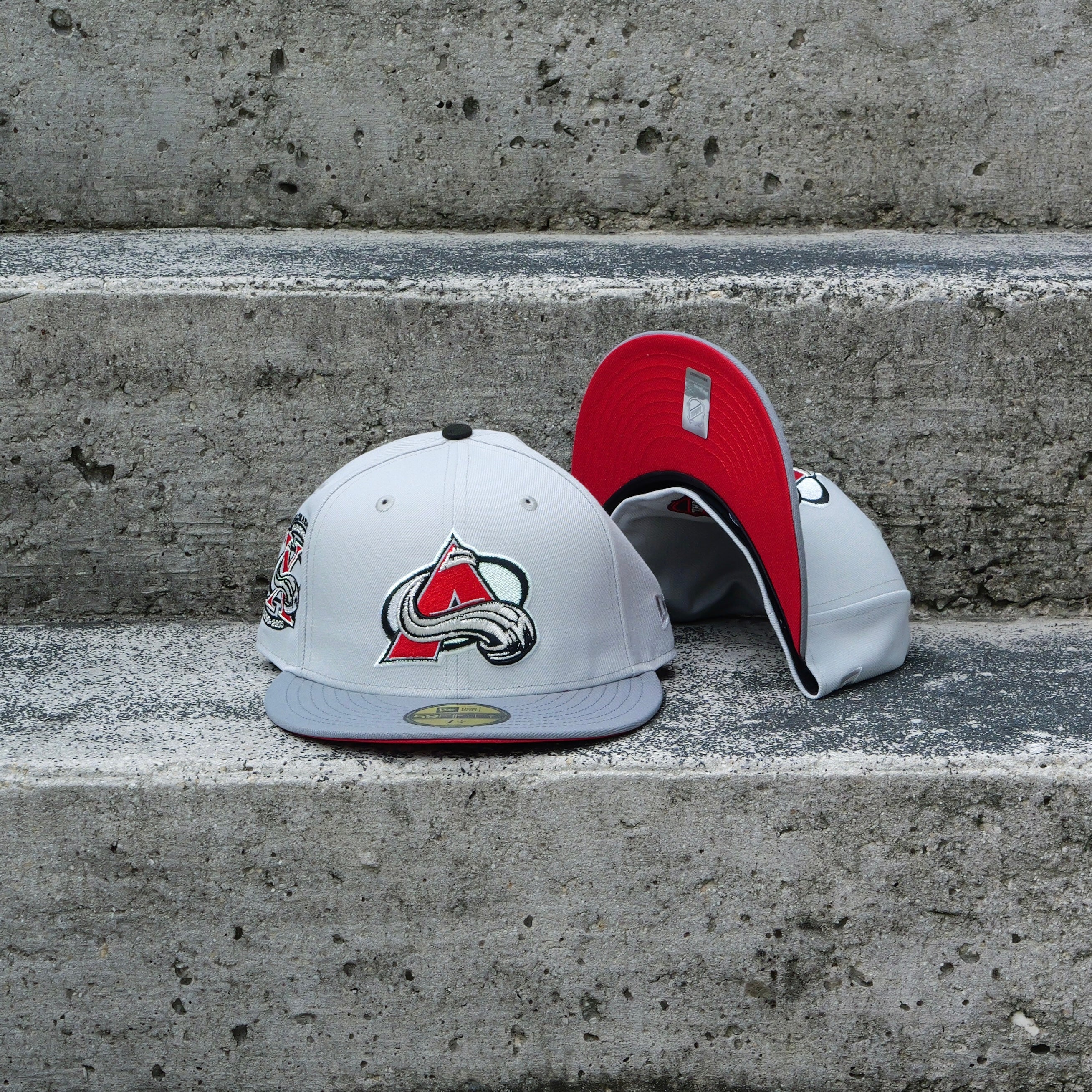 New Era Colorado Avalanche 10th Anniversary Side Patch Fitted - New Era