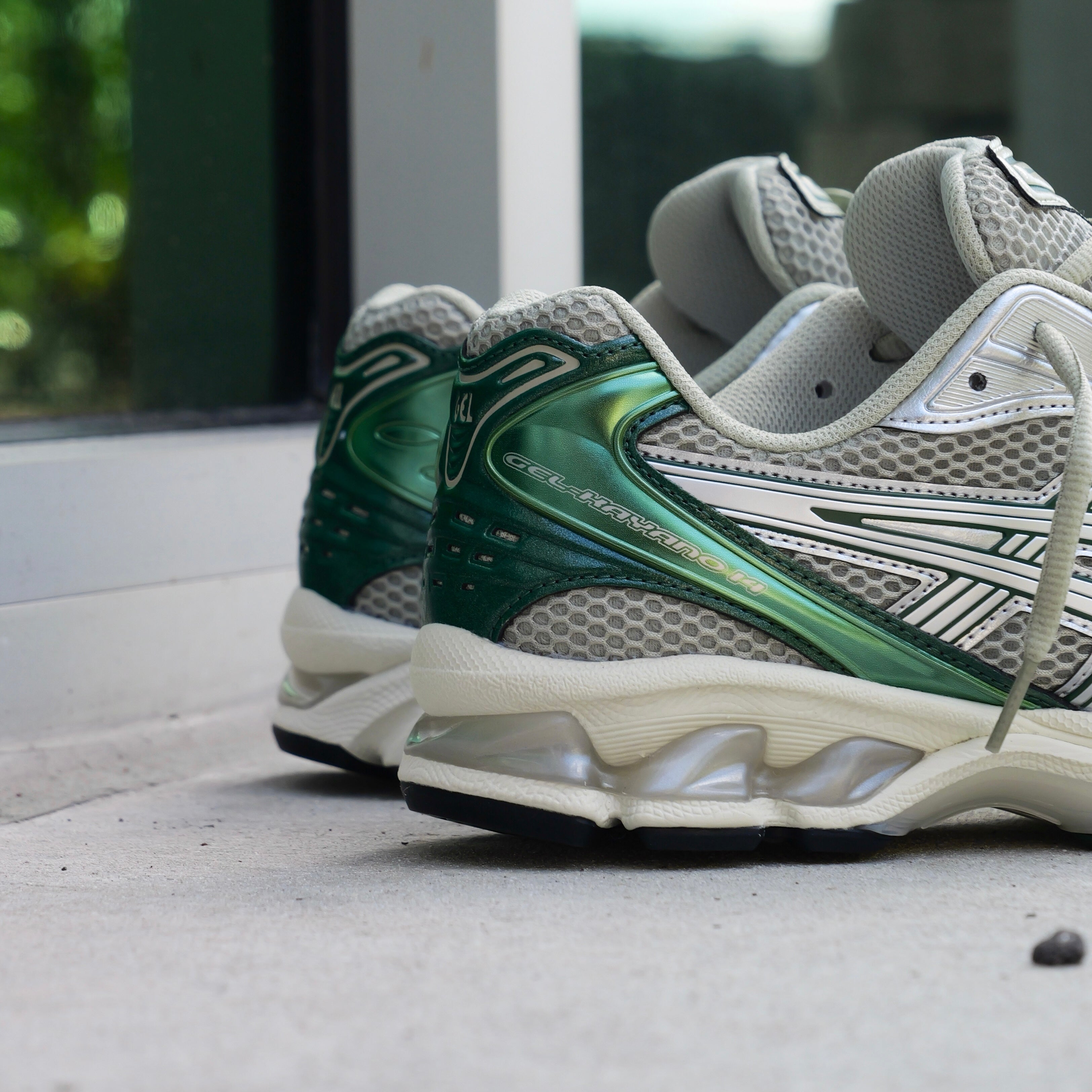 Mens Asics Gel-Kayano 14 (Dried Leaf Green/Pure Silver) - Asics