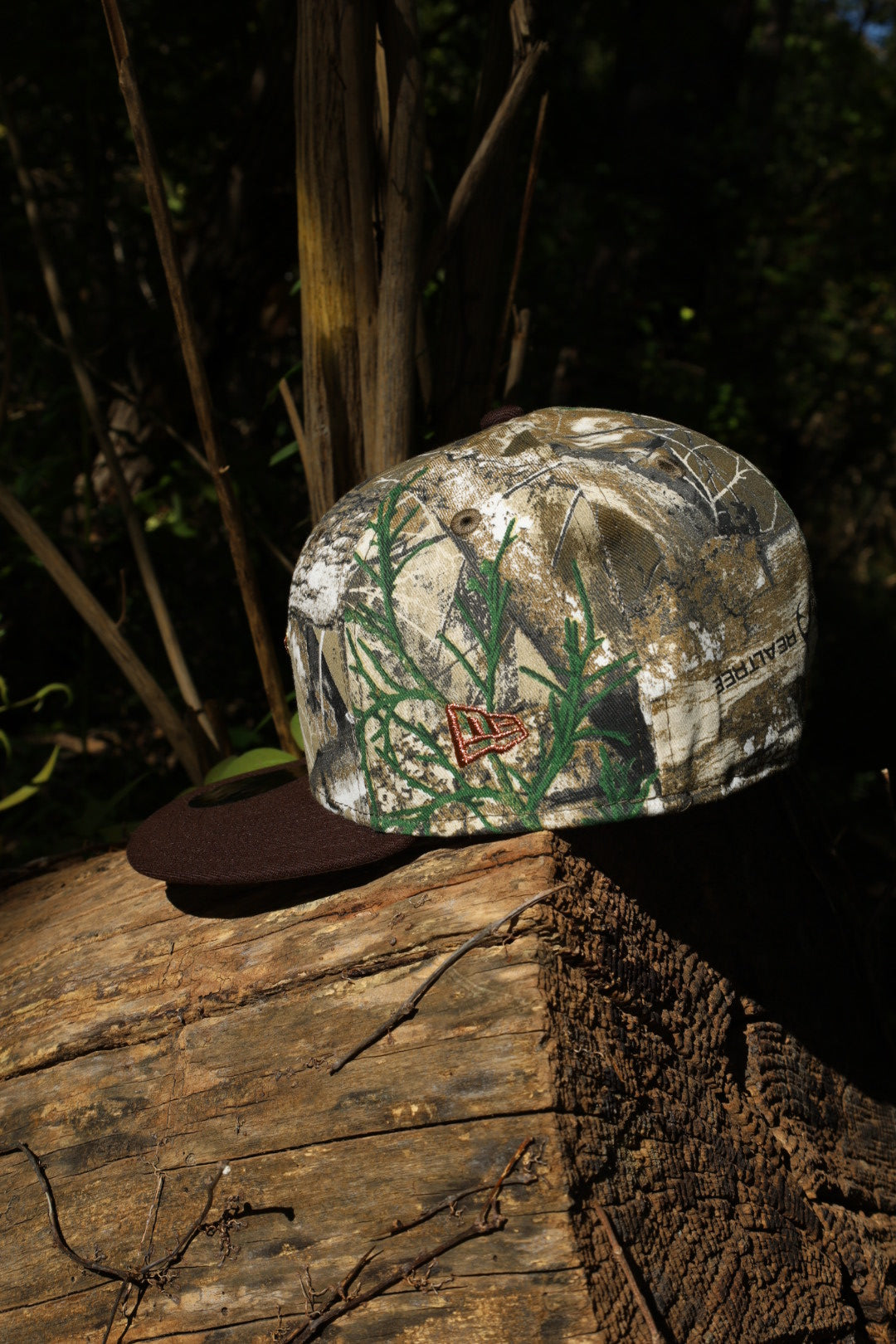 New Era Houston Astros 2004 ASG Side Patch Grey UV 59Fifty Fitted (Real Tree Camo/Burnt Wood)