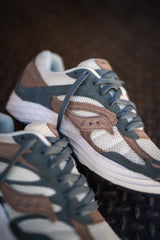 Mens Saucony OG ProGrid Omni 9 (Cream/Green) - Saucony