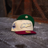 New Era Cleveland Indians 10th Anniversary Green UV (Vegas Gold/Brick Red) - New Era