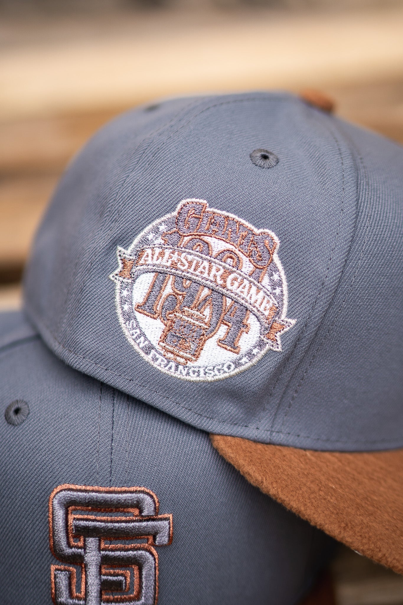 New Era San Fransisco Giants 1984 ASG Grey UV (Grey/Khaki Sherpa) - New Era