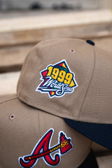 New Era Atlanta Braves 1999 WS Red UV (Beige/Navy) - New Era