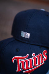 New Era Minnesota Twins 60th Anniversary Good Grey UV (Navy/Cement) - New Era