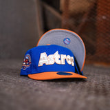 New Era Houston Astros 45th Anniversary Good Grey UV (Azure/Clay Orange) - New Era