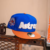 New Era Houston Astros 45th Anniversary Good Grey UV (Azure/Clay Orange) - New Era