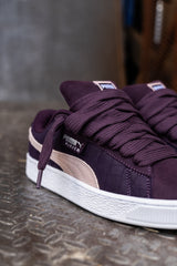 Women's Puma Suede XL Elevated (Midnight Plum/Puma White)