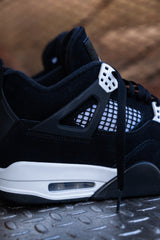 Mens Air Jordan 4 Retro Remastered (Black/White)