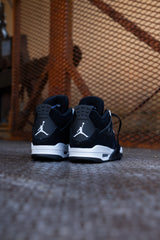 Mens Air Jordan 4 Retro Remastered (Black/White)