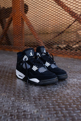 Mens Air Jordan 4 Retro Remastered (Black/White)