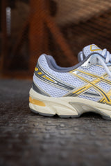 Mens Asics Gel-1130 (White/Faded Yellow)