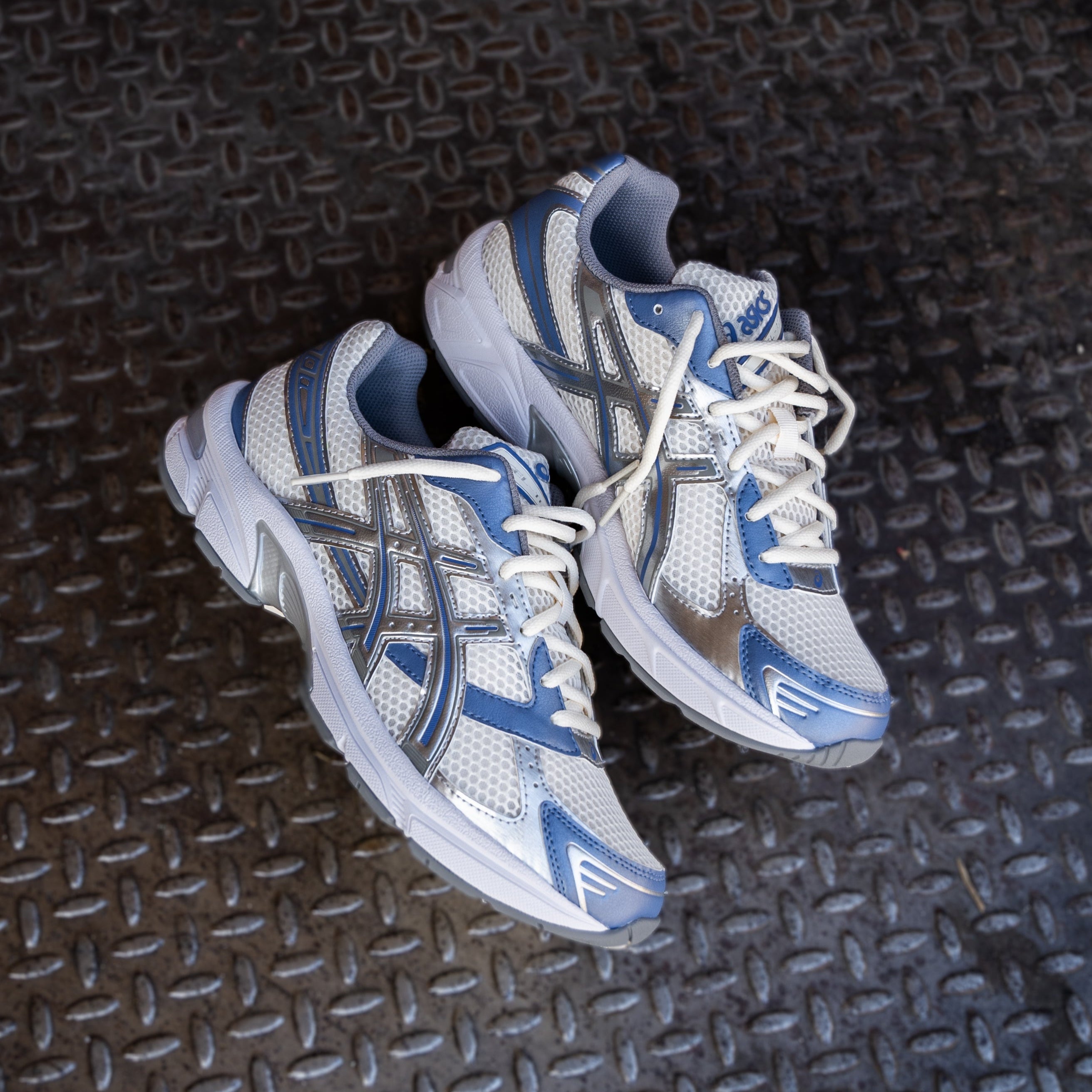 Mens Asics Gel-1130 (Cream/Blueberry) - Asics