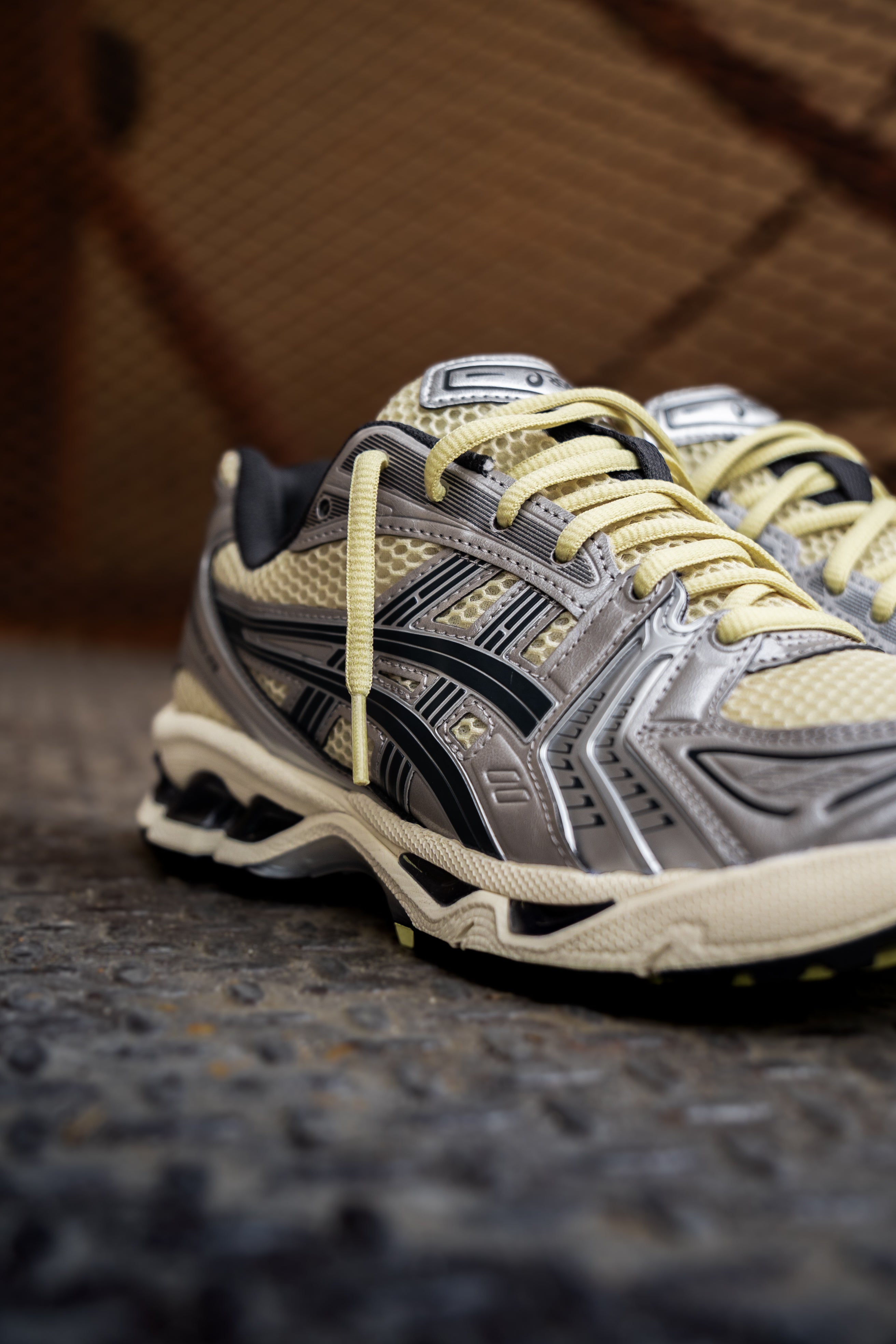 Mens Asics Gel Kayano 14 (Oyster White/Steeple Grey) - VIP Asics