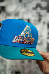 New Era Arizona Diamondbacks 1998 Inaugural Season Stone UV (Azure/Teal) - New Era