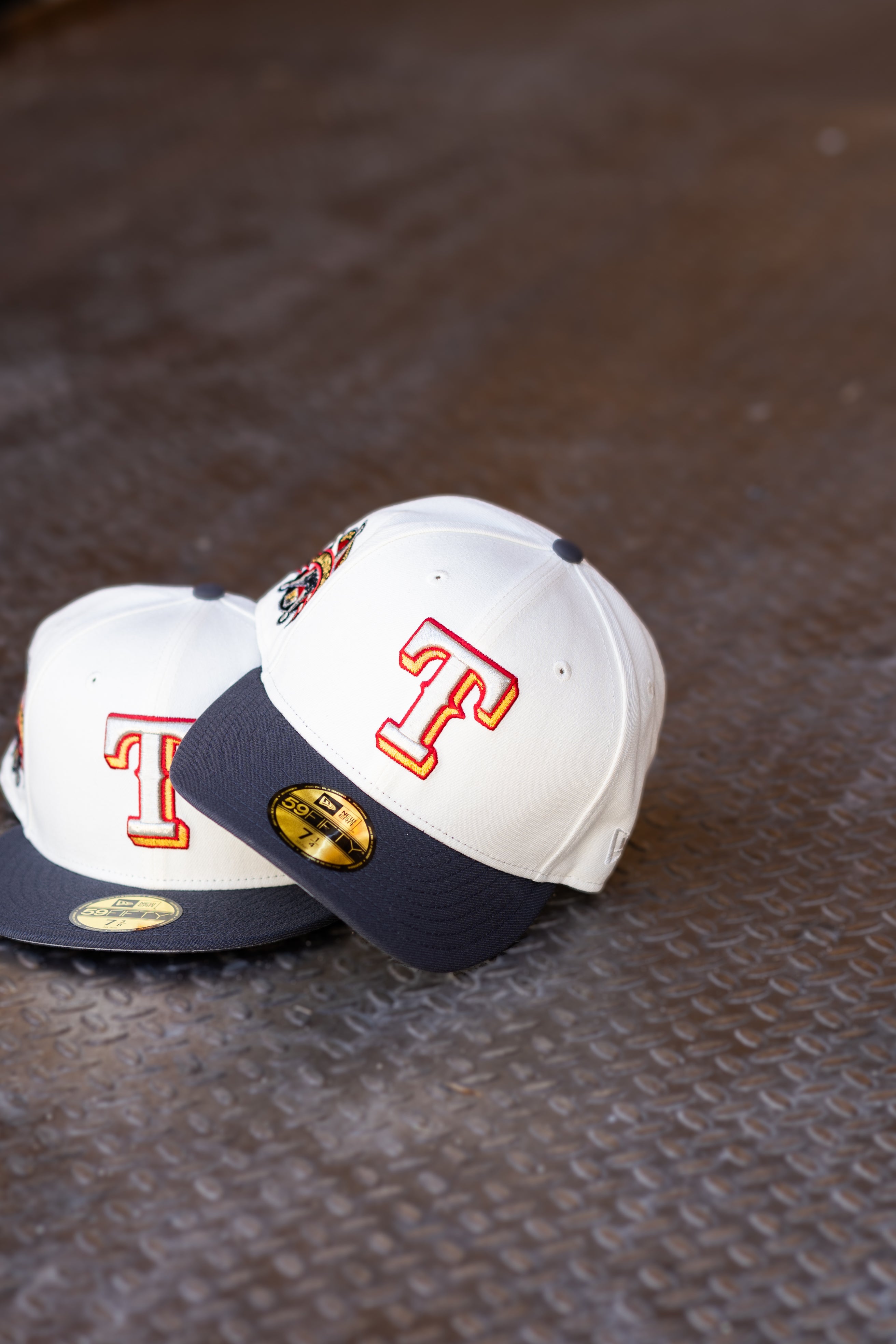 New Era Texas Rangers 1995 All-Star Game UV (Off White/Graphite) 59Fifty Fitted