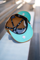 New Era Milwaukee Brewers 2002 ASG Teal UV (Khaki/Tan) - New Era