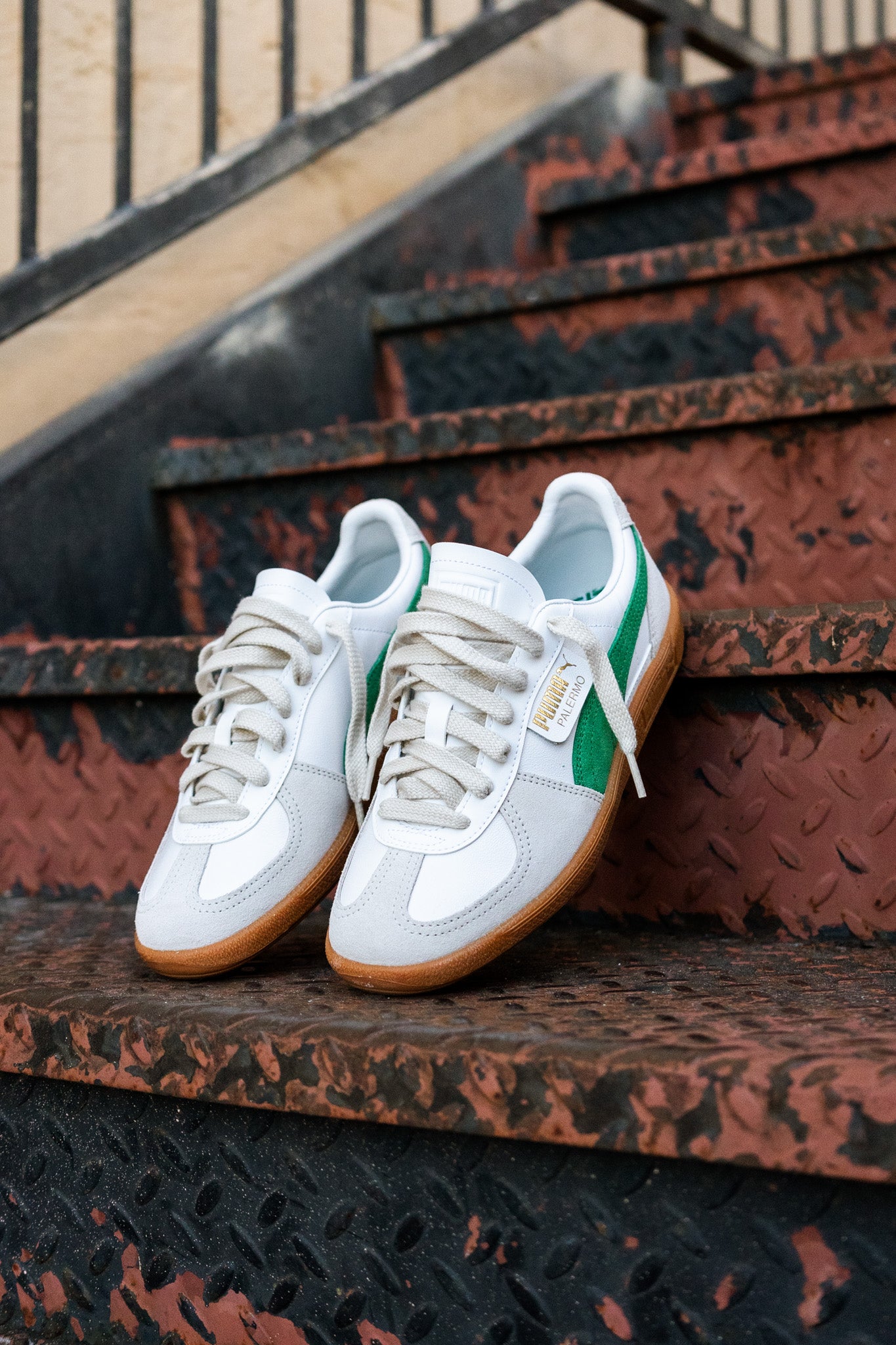 Mens Puma Palermo LTH (Pine Green) - Puma