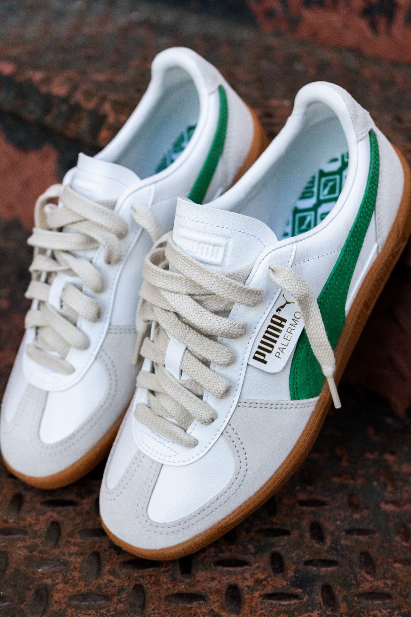 Mens Puma Palermo LTH (Pine Green) - Puma