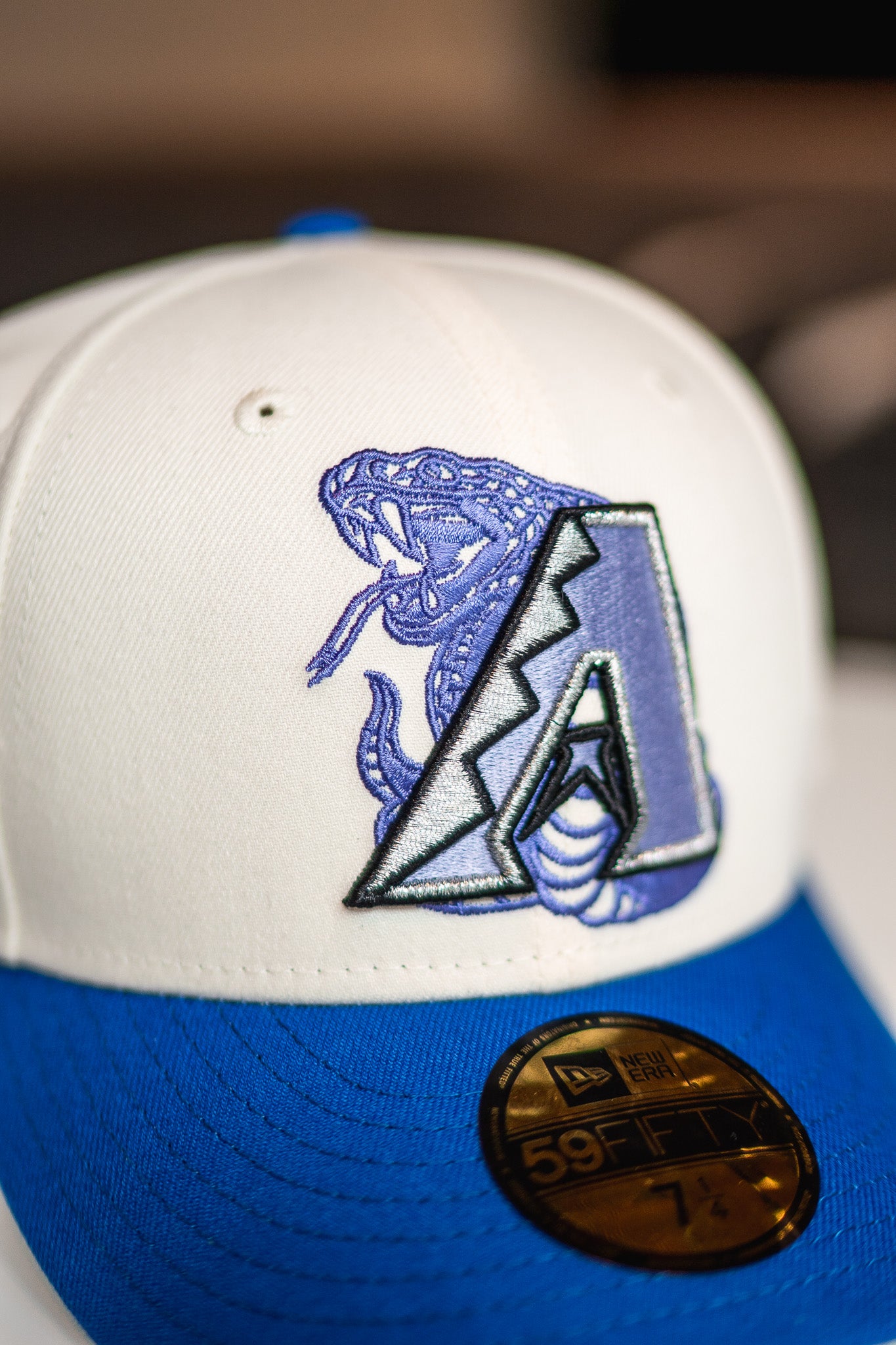 New Era Arizona Diamondbacks 1998 Inaugural Season Good Grey UV (Off White/Blue) - New Era