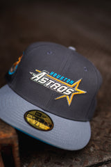 New Era Houston Astros 35th Anniversary Aqua UV (Charcoal/Cool Grey) - New Era