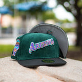 New Era Arizona Diamondbacks 1998 Inaugural Season Good Grey UV (Forest Corduroy/Black) - New Era