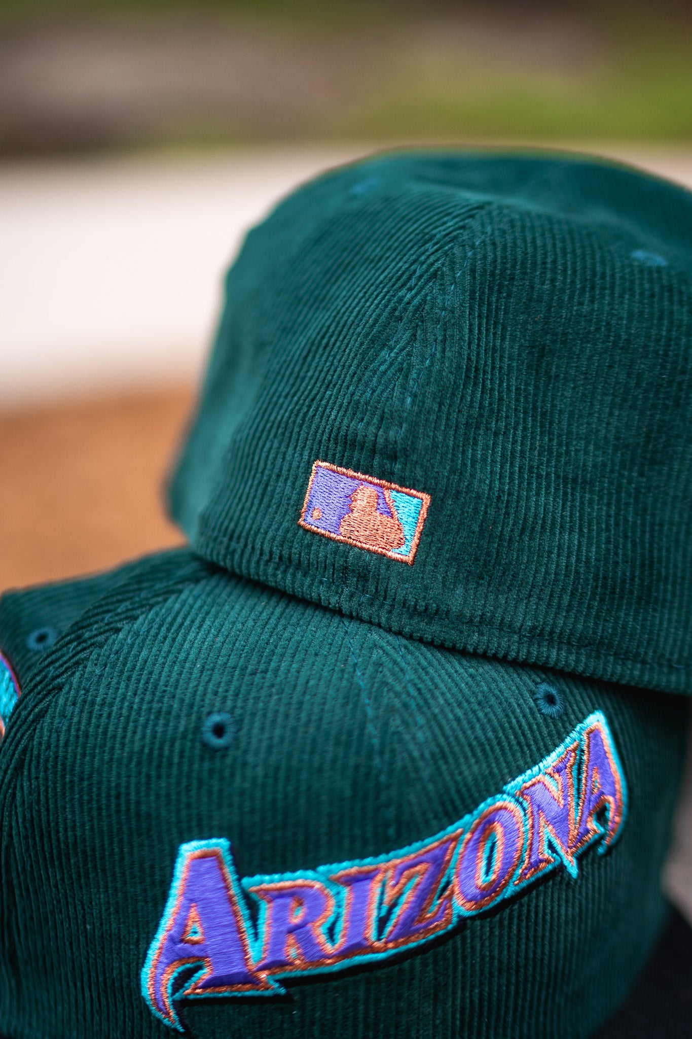 New Era Arizona Diamondbacks 1998 Inaugural Season Good Grey UV (Forest Corduroy/Black) - New Era