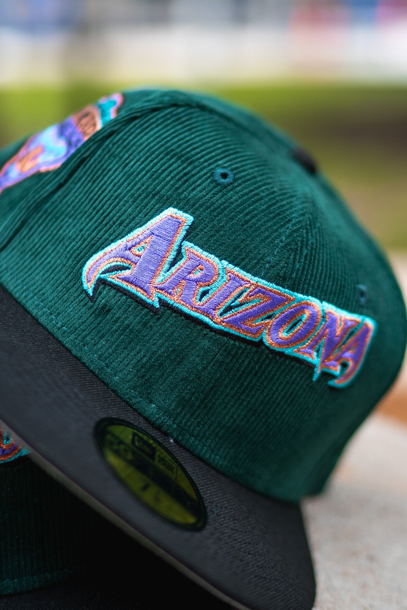 New Era Arizona Diamondbacks 1998 Inaugural Season Good Grey UV (Forest Corduroy/Black) - New Era