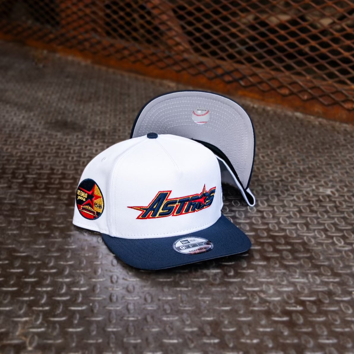 New Era Houston Astros 35th Anniversary 9Fifty A-Frame Snapback