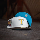 New Era Texas Rangers Final Season Sky UV (Off White/Mocha) - New Era