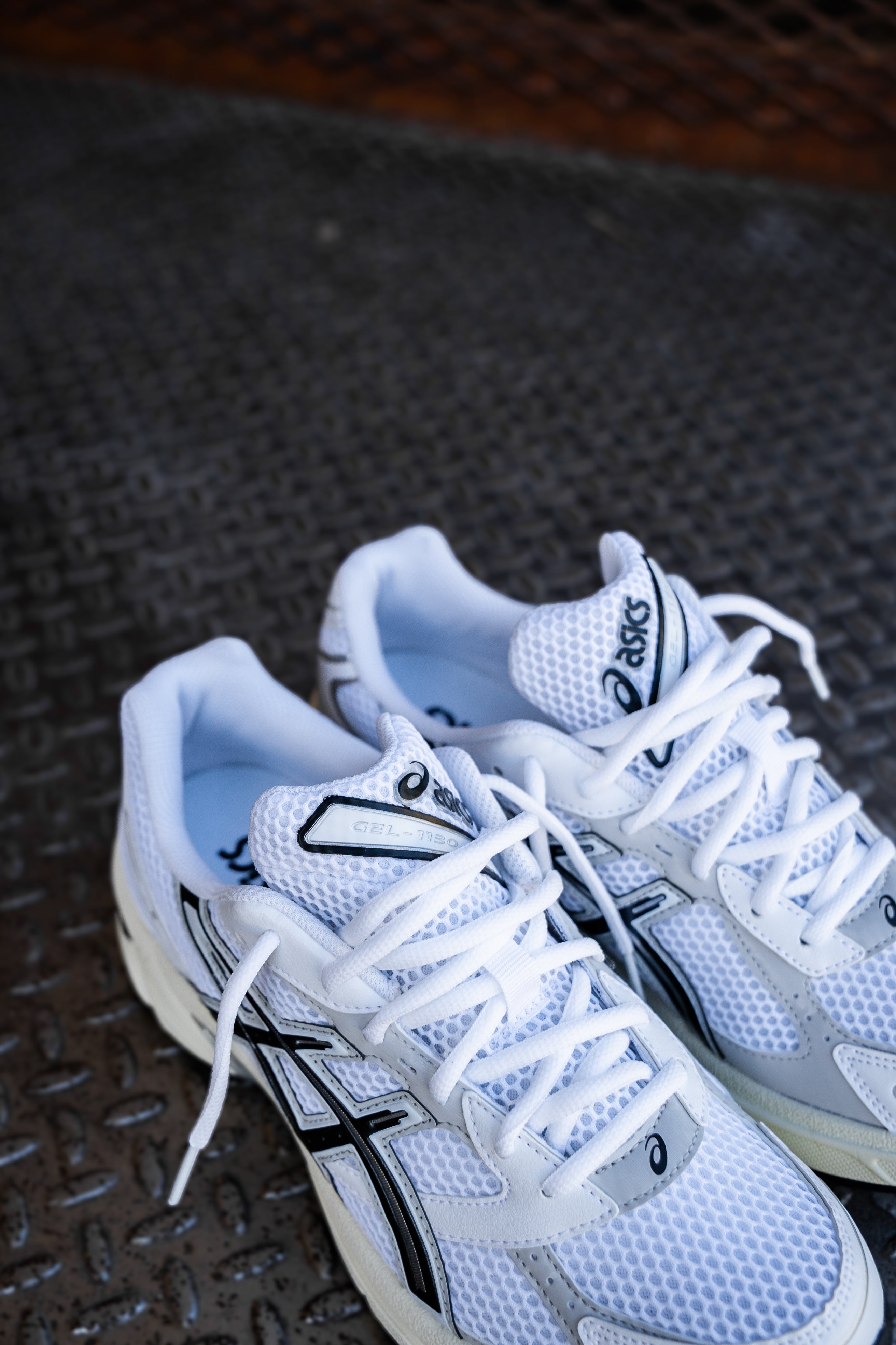 Mens Asics Gel-1130 (White/Cloud Grey) - Asics