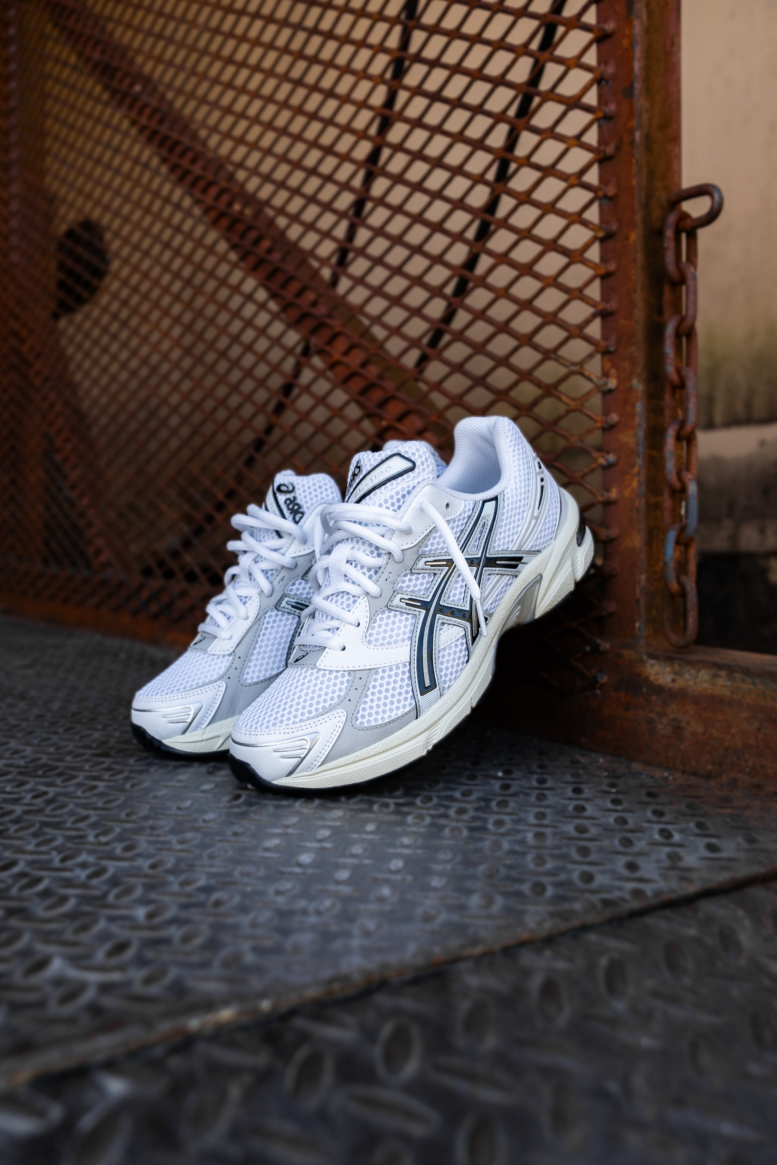 Mens Asics Gel-1130 (White/Cloud Grey) - Asics