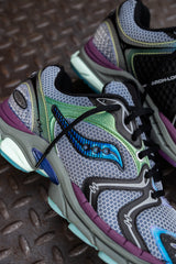 Mens Saucony ProGrid Triumph 4 (Navy/Holographic Marine)