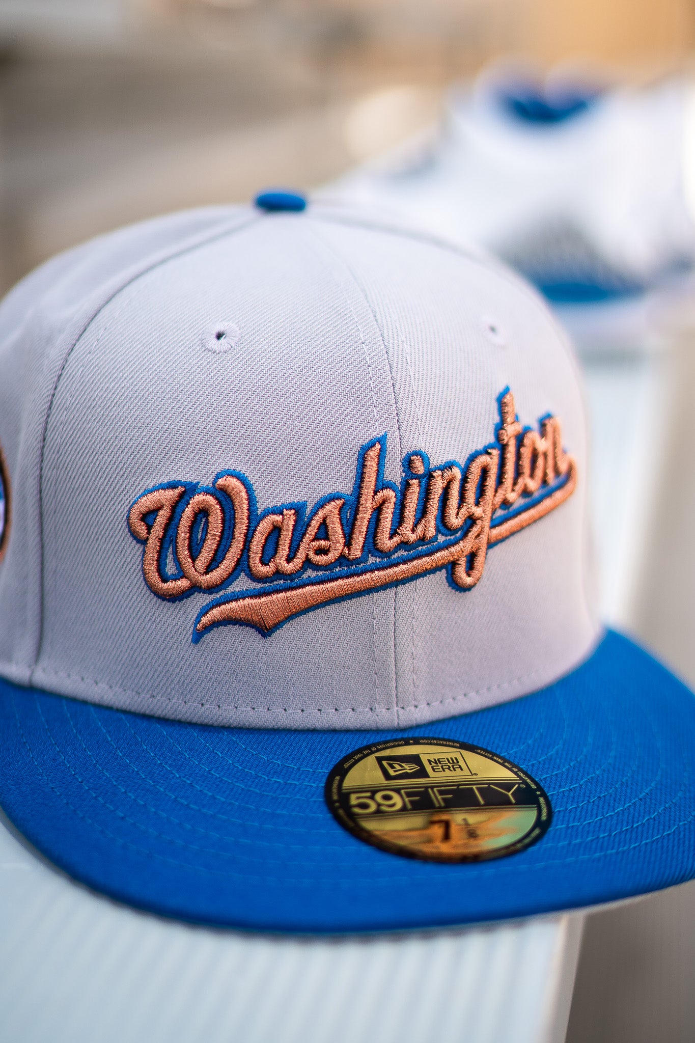 New Era Washington Nationals 2008 Inaugural Good Grey UV (Grey/True Blue) - New Era