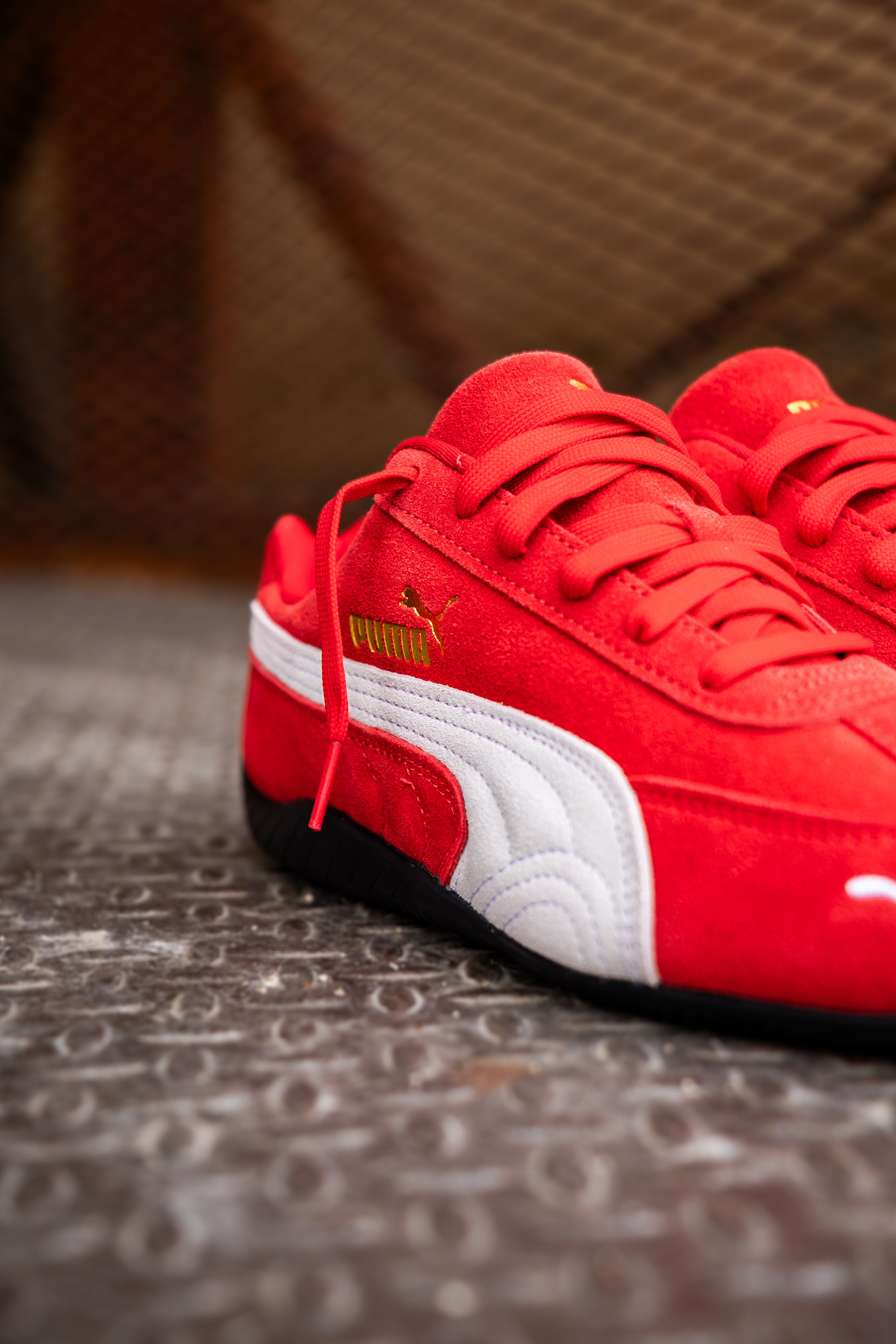 Womens Puma Speedcat OG (Puma Red/Puma White) - Puma