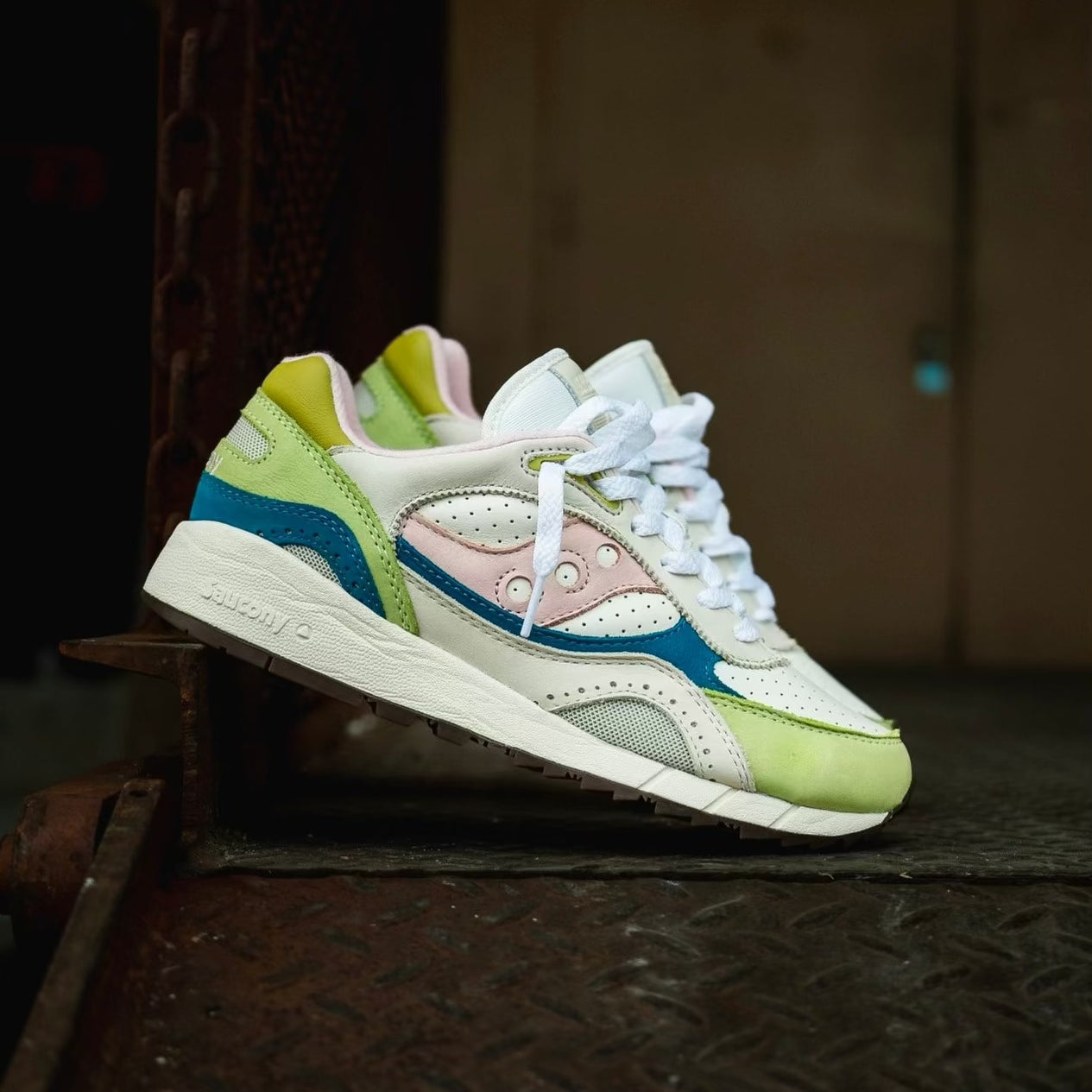 Mens Saucony Shadow 6000 (GREEN/MULTI) - Saucony