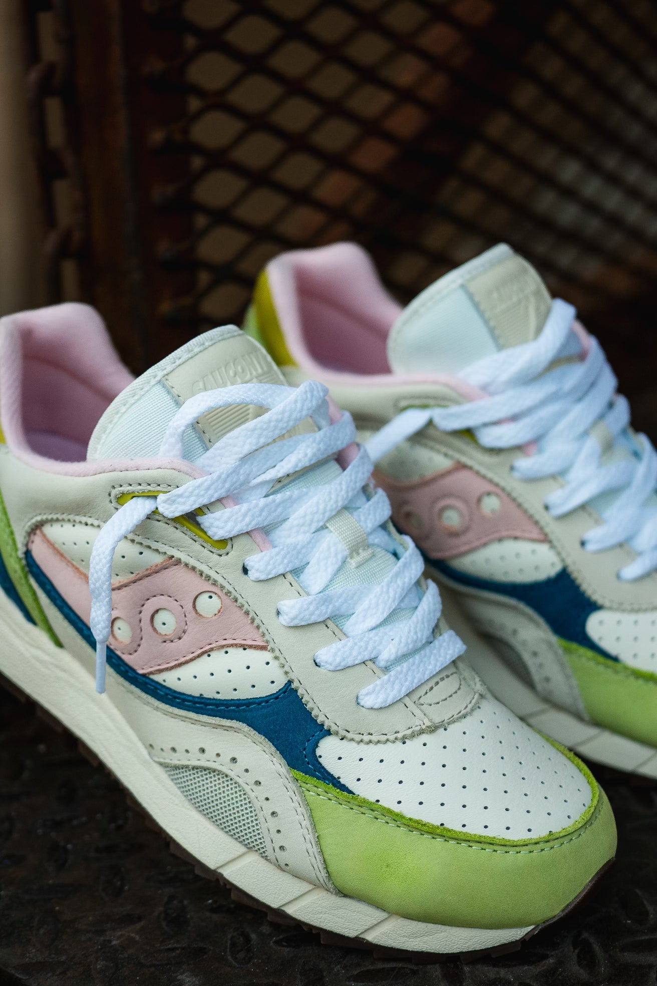 Mens Saucony Shadow 6000 (GREEN/MULTI) - Saucony