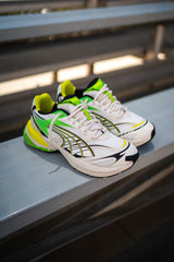 Mens Puma Velophasis Technisch (White/Lime) - Puma