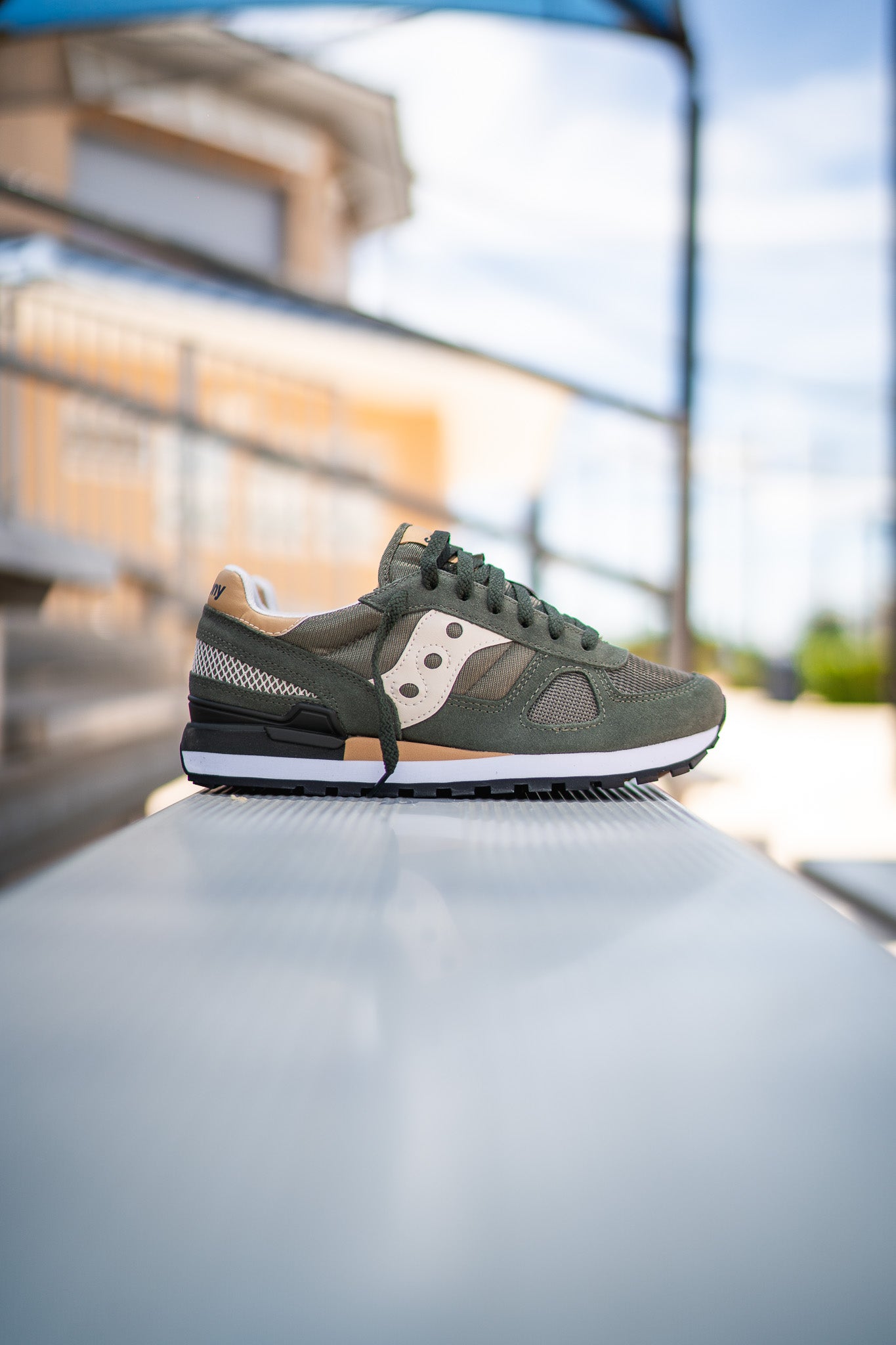 Saucony Shadow Original (Olive/Tan) - Saucony