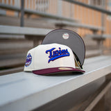 New Era Minnesota Twins 25th Anniversary Good Grey UV (Off White/Burgundy) - New Era