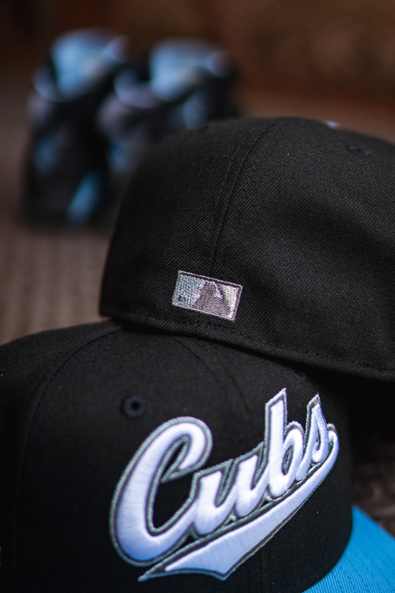 New Era Chicago Cubs Wrigley Field Good Grey UV (Black/Sky) - New Era