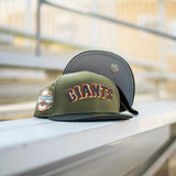 New Era San Francisco Giants 2000 Inaugural Good Grey UV (Nylon Olive/Black) - New Era