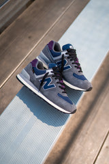 Mens New Balance 574 (Grey/Blue) - U574KGN - New Balance