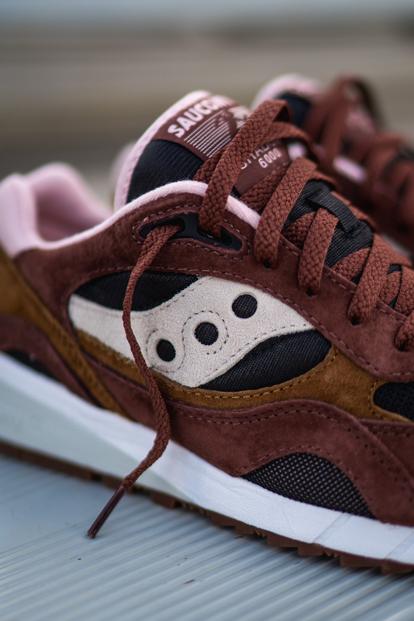 Saucony Shadow 6000 (Brown/Black) - Saucony