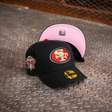 New Era San Francisco 49ers 75th Anniversary Pink UV (Black) 59Fifty Fitted