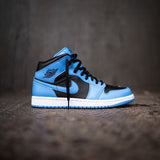 Mens Air Jordan 1 Mid (Carolina Blue) - Nike