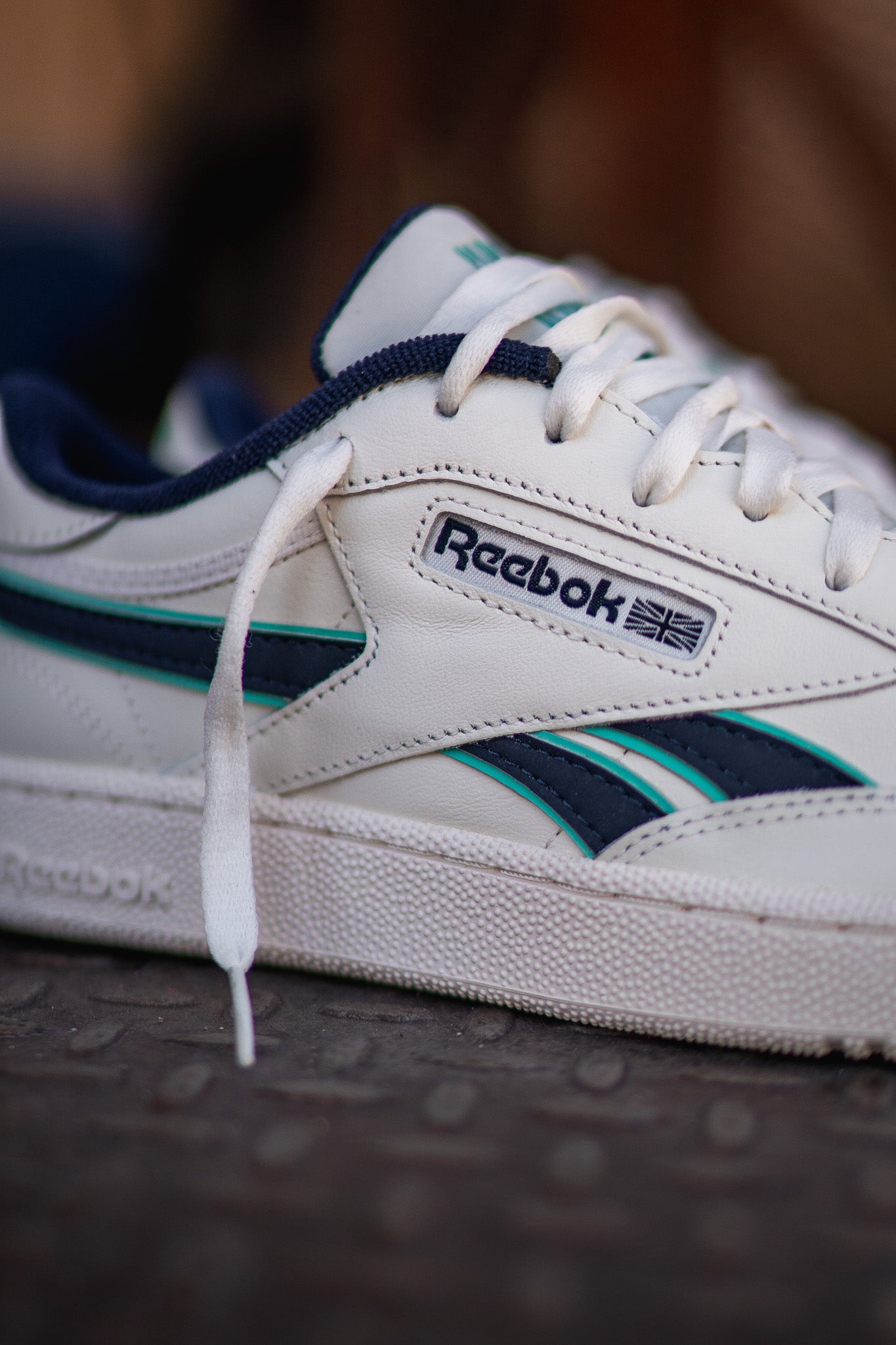 Mens Reebok Club C Revenge (White/Hornet) - Reebok