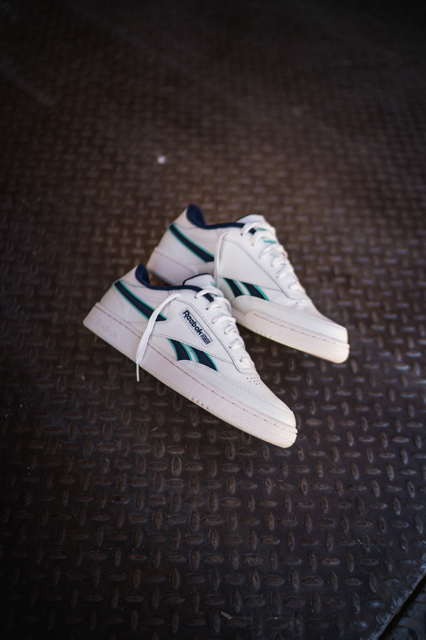 Mens Reebok Club C Revenge (White/Hornet) - Reebok