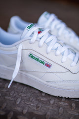 Mens Reebok Club C 85 (White/Green) - Reebok