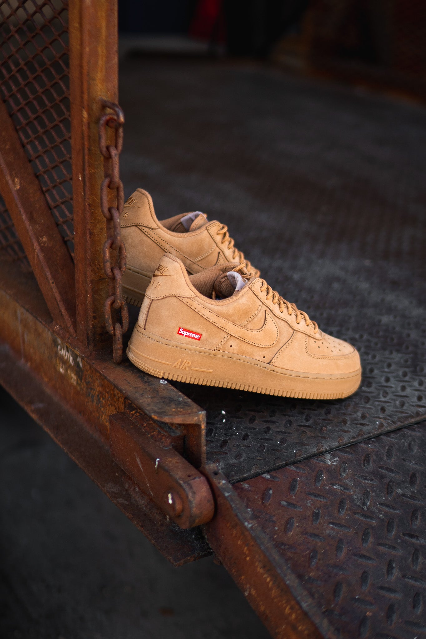 Nike x Supreme Air Force 1 Low SP (Wheat) - Nike