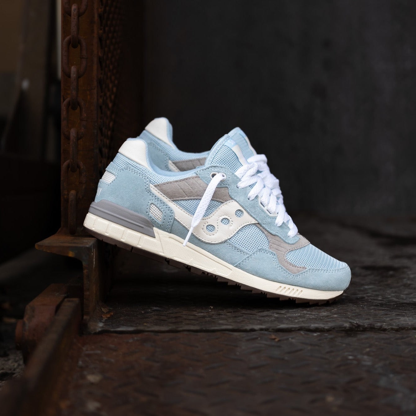 Mens Saucony Shadow 5000 (Blue/Cream) - Saucony